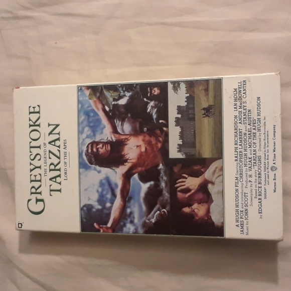 Greystone the legend of Tarzan Lord of the Apes VHS tape - Picture 9 of 9